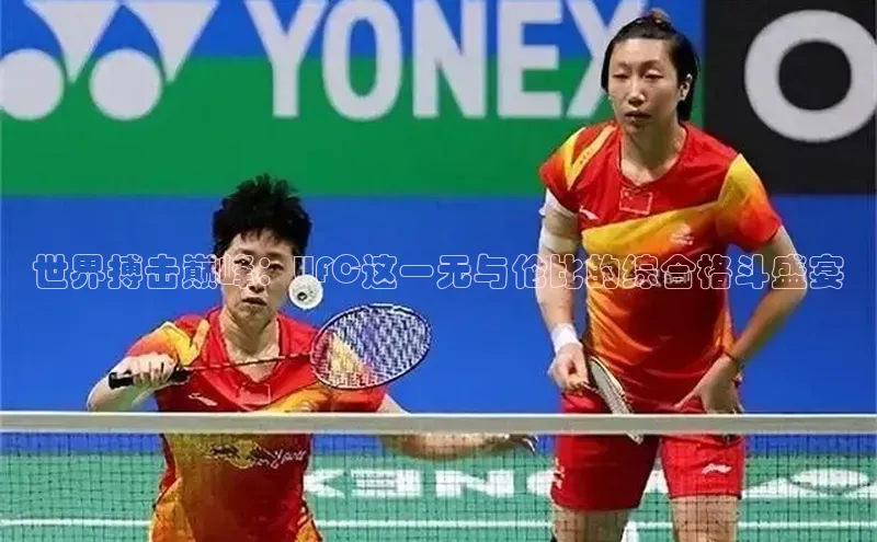 世界搏击巅峰：UFC这一无与伦比的综合格斗盛宴